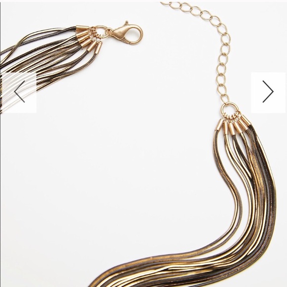 Final 💰⬇️ NWT FP Golden divine necklace - Picture 3 of 7